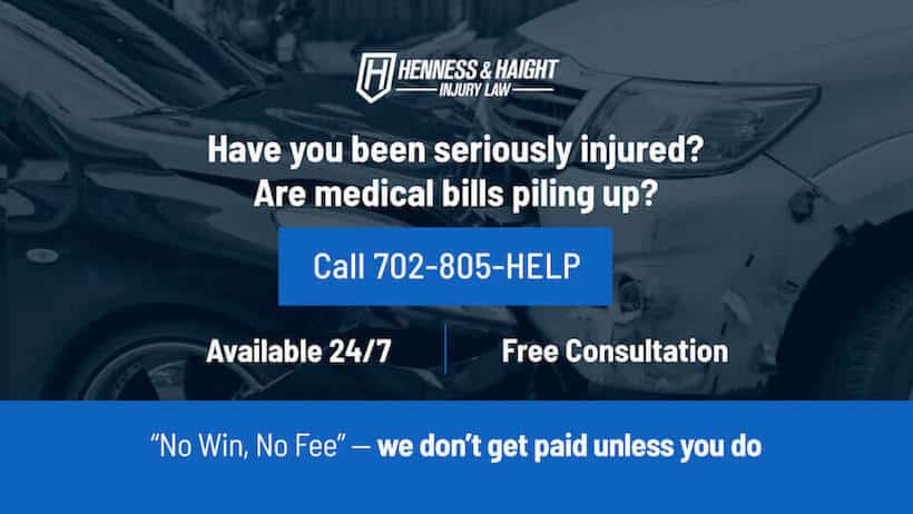Have you been seriously injured? Are medical bills piling up? Call our Las Vegas Car Accident Attorneys.